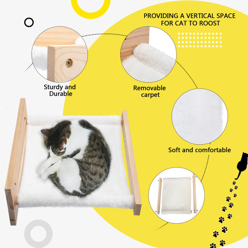 Tucker Murphy Pet™ Crooksville Cat Hammock Perch, Lounge & Reviews Wayfair